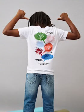 Boys True Religion short Sleeves T Shirt